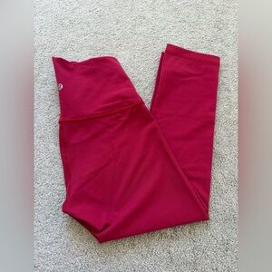 Size 6 Lululemon Cropped Leggings